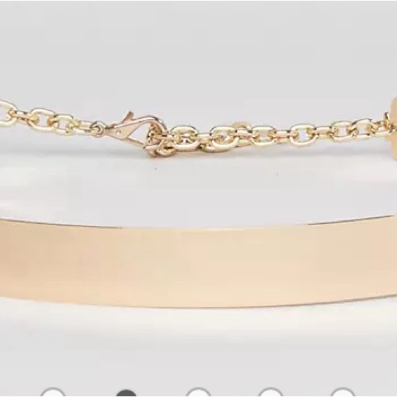 AQ/AQ sphere silver belt in size medium/large - Picture 2 of 6